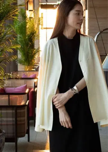 deres secret heart shirt jaket ecru