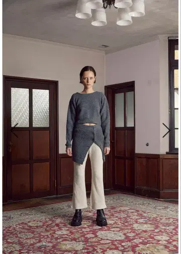 [ 새상품 ] 플레어 실루엣 와플 레깅스 CAVEZA ROSSO