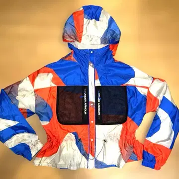 언더아머 컬러 블록 윈드브레이커 자켓