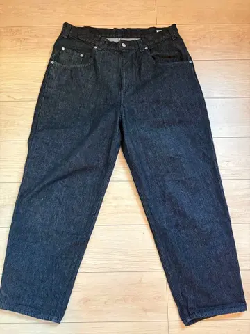 BEAUTY&YOUTH 데님 팬츠 34 사이즈 배기 블랙