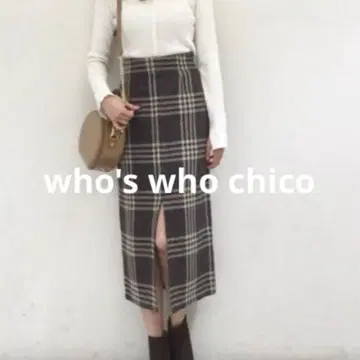 후즈 후 치코 스릿 스커트