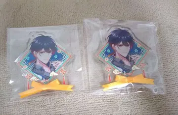 오토메 도사 하오란 AGF2025 리본 타이 아크릴 플레이트 키체인