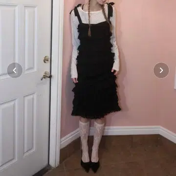 birthday room 프릴 디자인 원피스