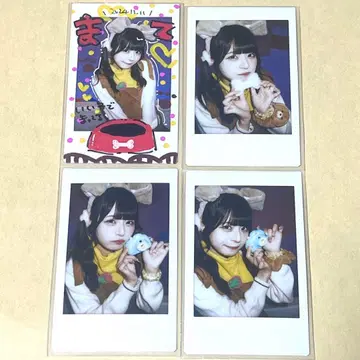 앳홈카페 강아지 탐험대 솔로 폴라로이드 4점 세트 린린