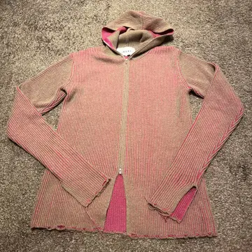 아이린 베이지 핑크 니트