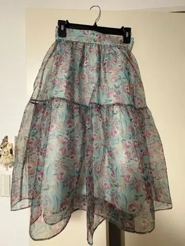 꽃무늬 플레어 스커트 JILLSTUART