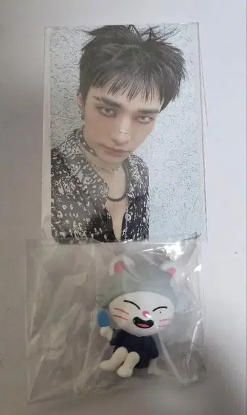 스키즈 KARMA 트레이딩 카드 현진&사우나 가챠 지니렛세트