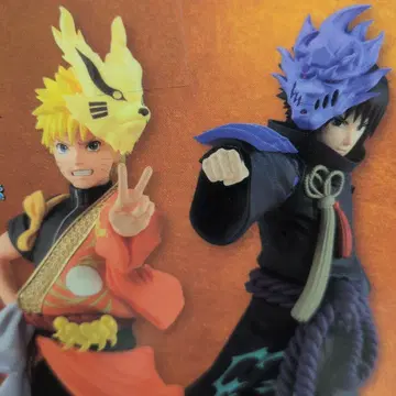 NARUTO 나루토 질풍전 우즈마키 나루토 우치하 사스케 피규어 2종 2