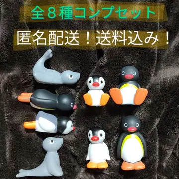 [ 익명 배송 ] 핑구&핑가&로비 둥둥 마스코트 전 8종 컴프 세트