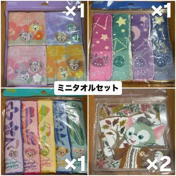 [디즈니] 더피 미니 타월 세트