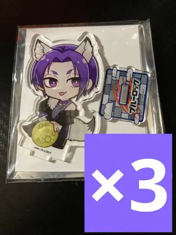 블루 록 울프 컬렉션 아크릴 스탠드 미카게 레오 3점