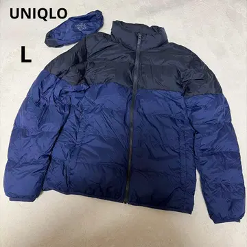 [ 새상품급 ] 유니클로 울트라 라이트 다운 자켓 바이컬러 L