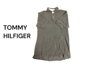 TOMMY HILFIGER 그레이 피케 셔츠