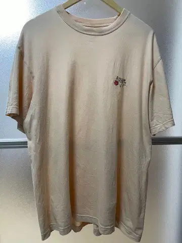 APARTMENT 장미 로고 반팔 T셔츠