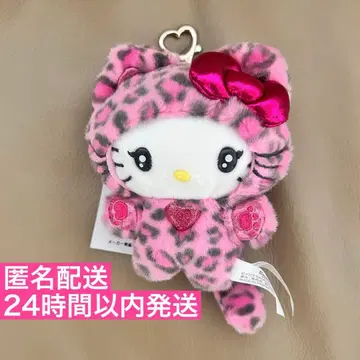 산리오 갸루 고양이 키티 마스코트 홀더