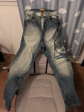 아카데믹스 청바지 허리 36