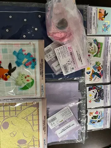 포켓몬 E상 복조리 마스코트 토트백 2종 외