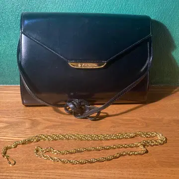 유미카츠라 YUMI KATSURA 블랙 포멀 가죽 블랙