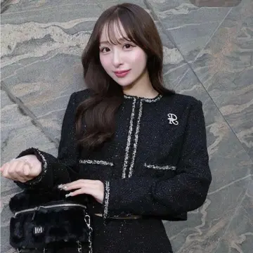 Darich 스팽글 트위드 자켓