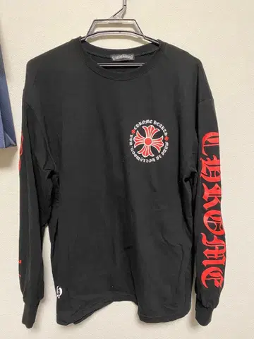 크롬 롱 T셔츠 L사이즈