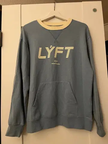 LYFT 로고 맨투맨 트레이닝복 S