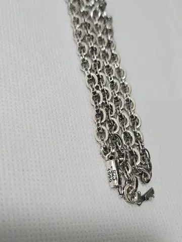 고품질 925 페이퍼 체인