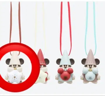 디즈니 릴린린 크리스마스 2025 캡슐 토이 화이트