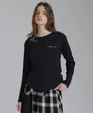 Avirex 네이비 긴팔 T셔츠 써멀