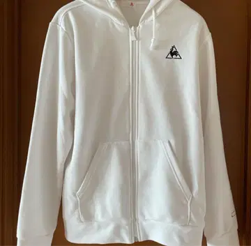 르꼬끄 스포르티브 후드티 집업 화이트 s