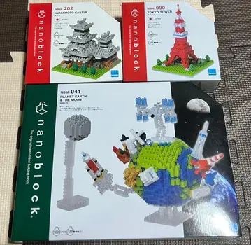 나노블록 3종 세트 상자 없음 2번째 참조