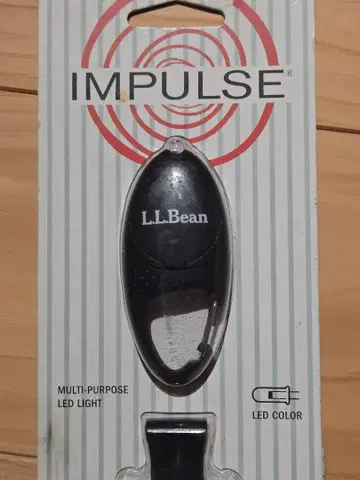 [레어] l.l.bean 키링 카라비너 라이트 USA제