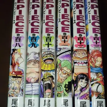 초판 6권 세트 / 원피스 ONE PIECE 108~113권