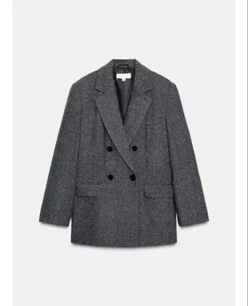 ZARA 더블 브레스트 오버 사이즈 블레이저