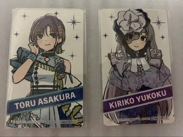 샤니마스 유타니 키리코 아사쿠라 토오루 메바치 특전 카드