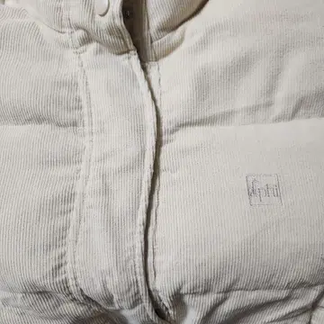 eaphi 코듀로이 퍼피 재킷 아우터 다운 에피