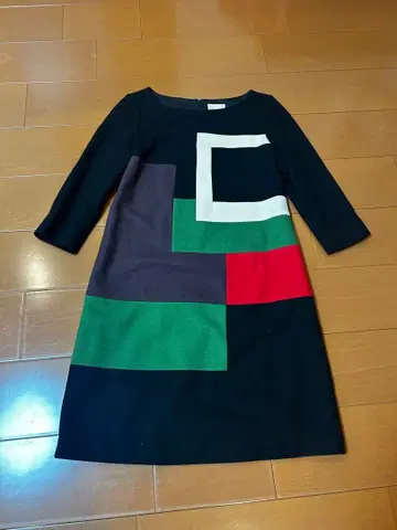 Sybilla 다색 디자인 원피스