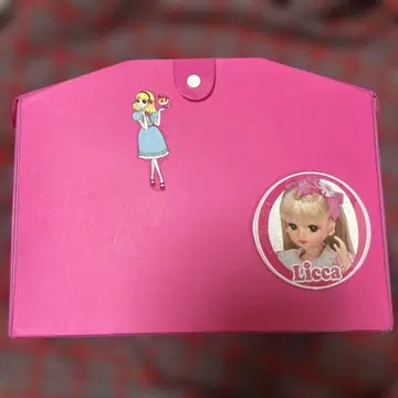 리카짱 보관 케이스 핑크