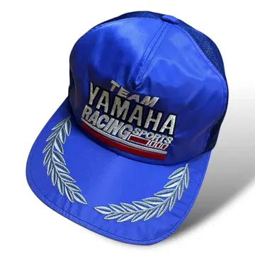 YAMAHA/미사용/청보라색/메쉬 캡/빈티지