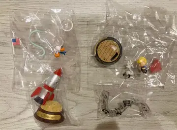 스누피 스윙 오너먼트 피아노 우주비행사 2개 세트