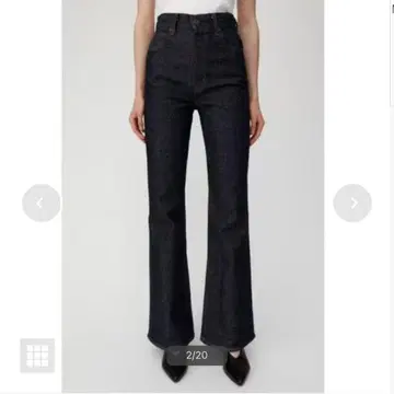 MOUSSY MVS FLARE 데님 25인치