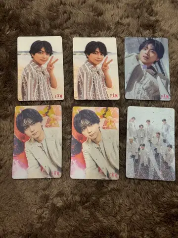 timelesz FAM 트레이딩 카드 사토 쇼리 이노마타 슈토