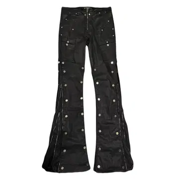 guapi studs 코팅 플레어 데님 32