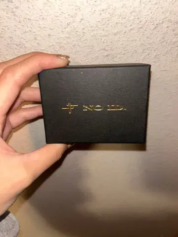 NO ID. 크로스 모티브 목걸이