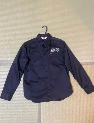 BEN DAVIS 워크 셔츠 M 블랙 1935년 설립