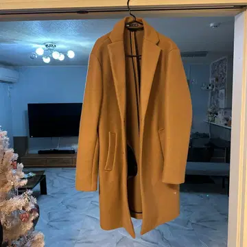 ZARA 베이지 체스터 코트