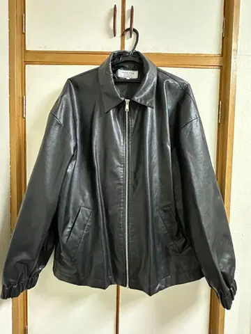 silver bullet select AP 오버 사이즈 가죽 자켓