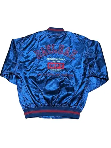 [ 90s ] BAY LEAF 바시티 자켓 M 사이즈 네이비 DEPT