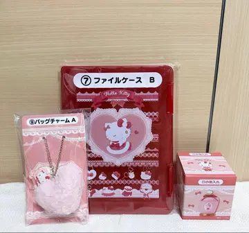 헬로키티 복권 파일 케이스 백참 소품함