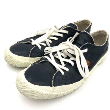 스핑글무브 가죽 스니커즈 네이비 26cm 일본제