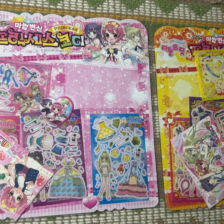 Vintage stationery Little Prett sticker set #리틀프릿,#고전문구,#고전문구스티커,#고전문구다이어리,#고전완구  on Bunjang Global Site.